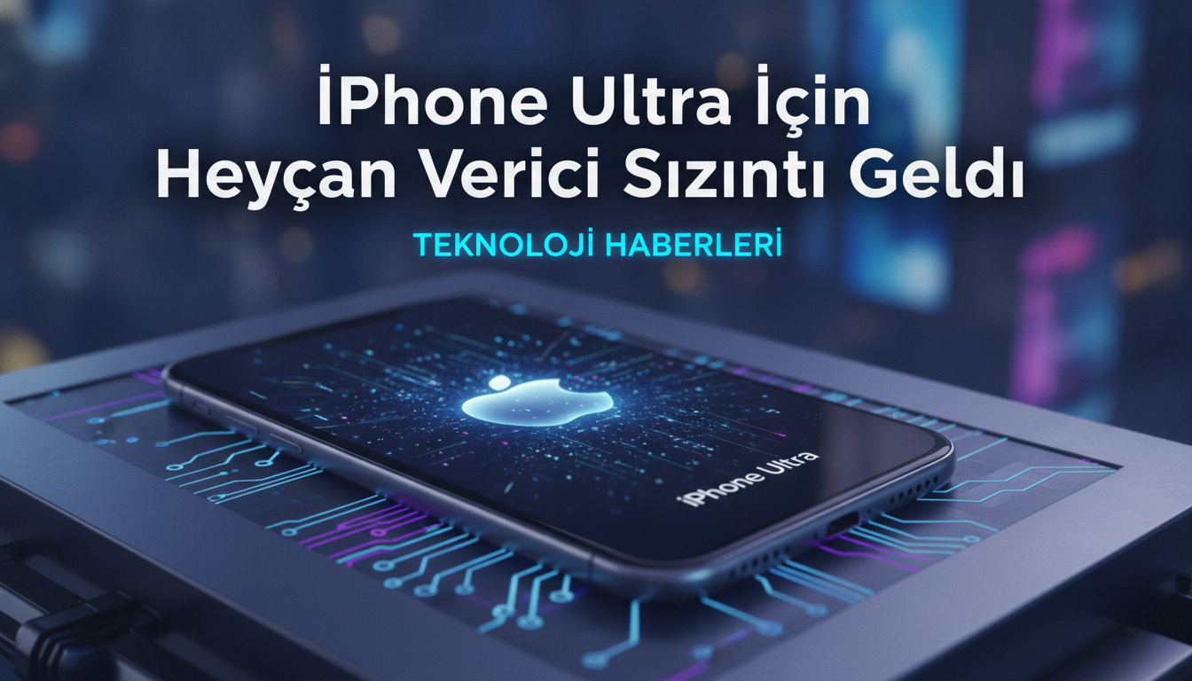 iPhone Ultra İçin Heyecan Verici Sızıntı Geldi