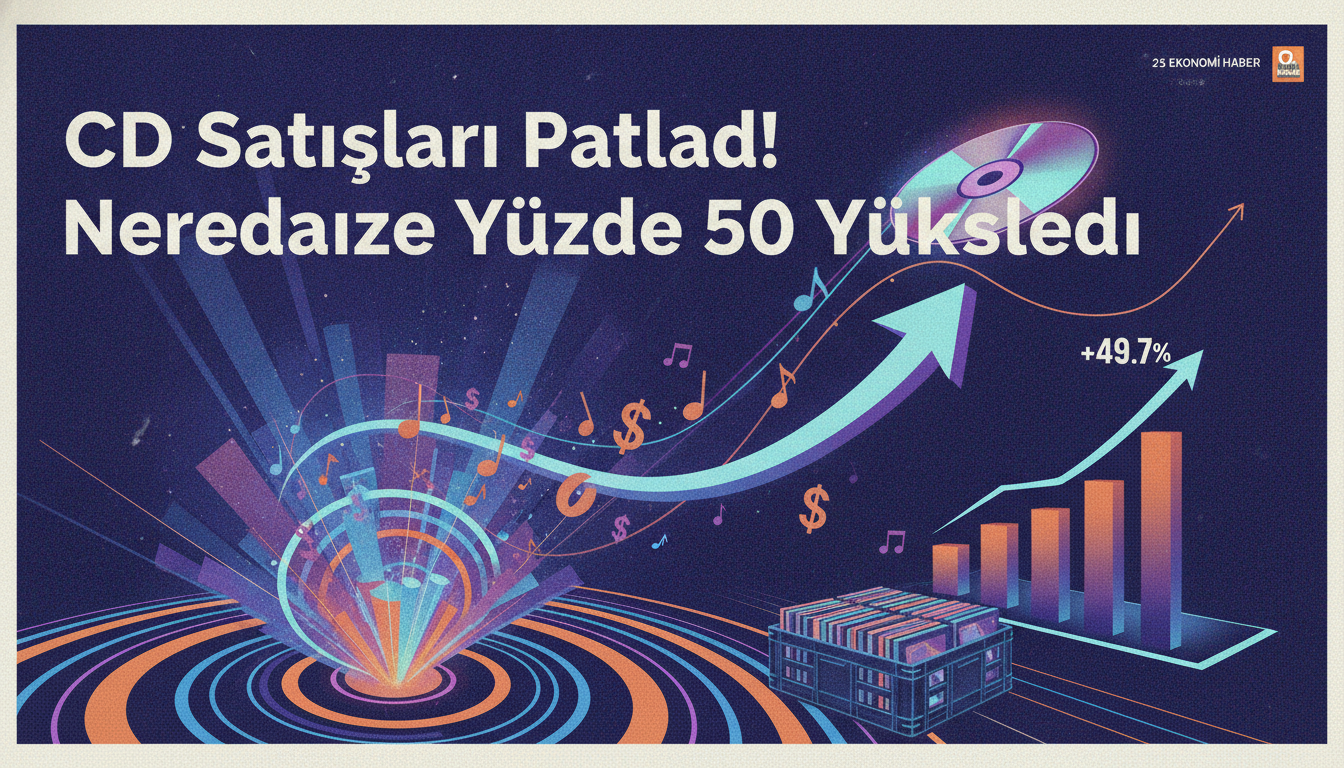 CD Satışları Patladı! Neredeyse Yüzde 50 Yükseldi
