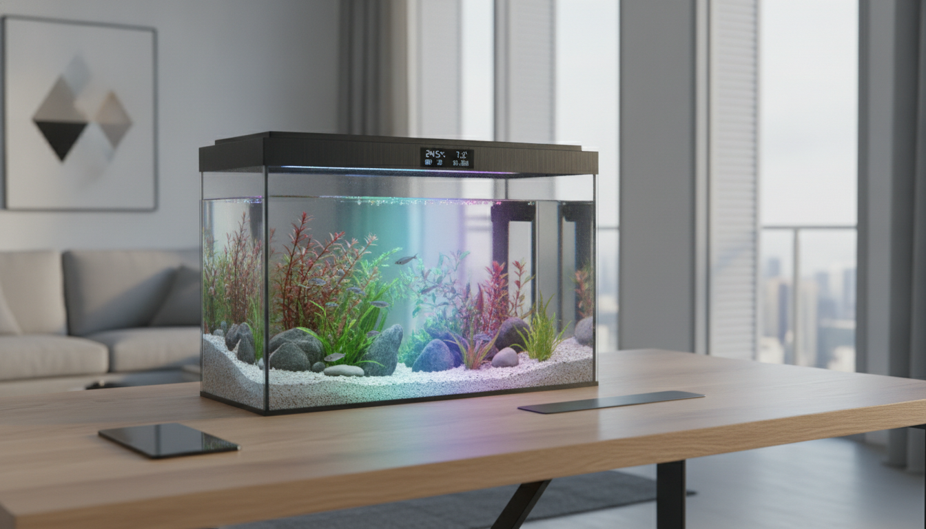 Xiaomi, Otomatik Yemleme Özellikli Mijia Smart Fish Tank 2 Pro Akıllı Akvaryumunu Tanıttı