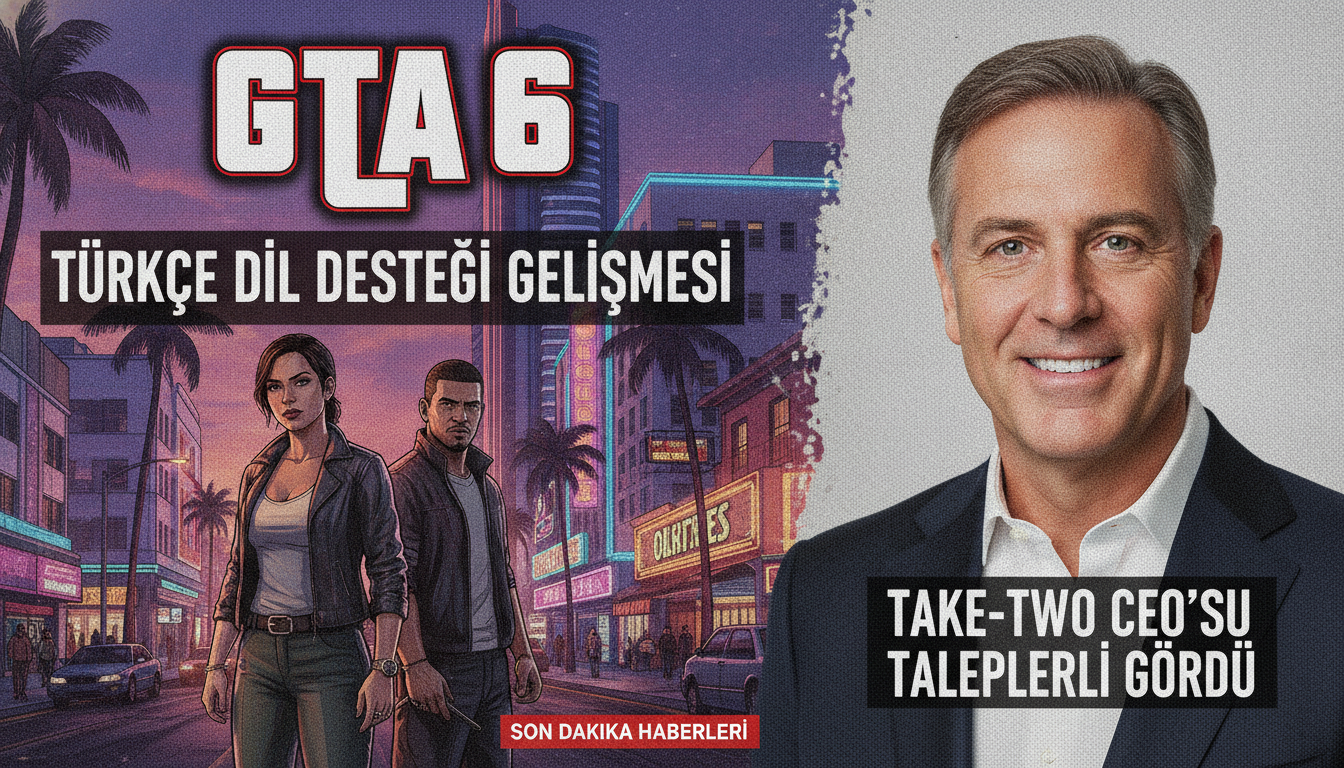 GTA 6 Türkçe Dil Desteği Gelişmesi: Take-Two CEO’su Talepleri Gördü