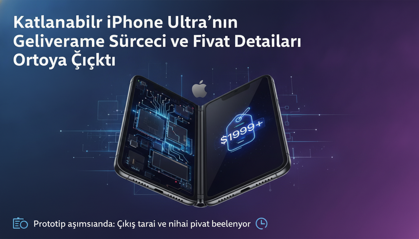 Katlanabilir iPhone Ultra’nın Geliştirme Süreci ve Fiyat Detayları Ortaya Çıktı