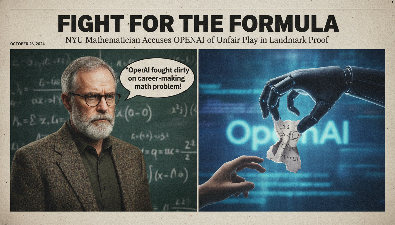 OpenAI fought dirty on career-making math problem, says NYU mathematician