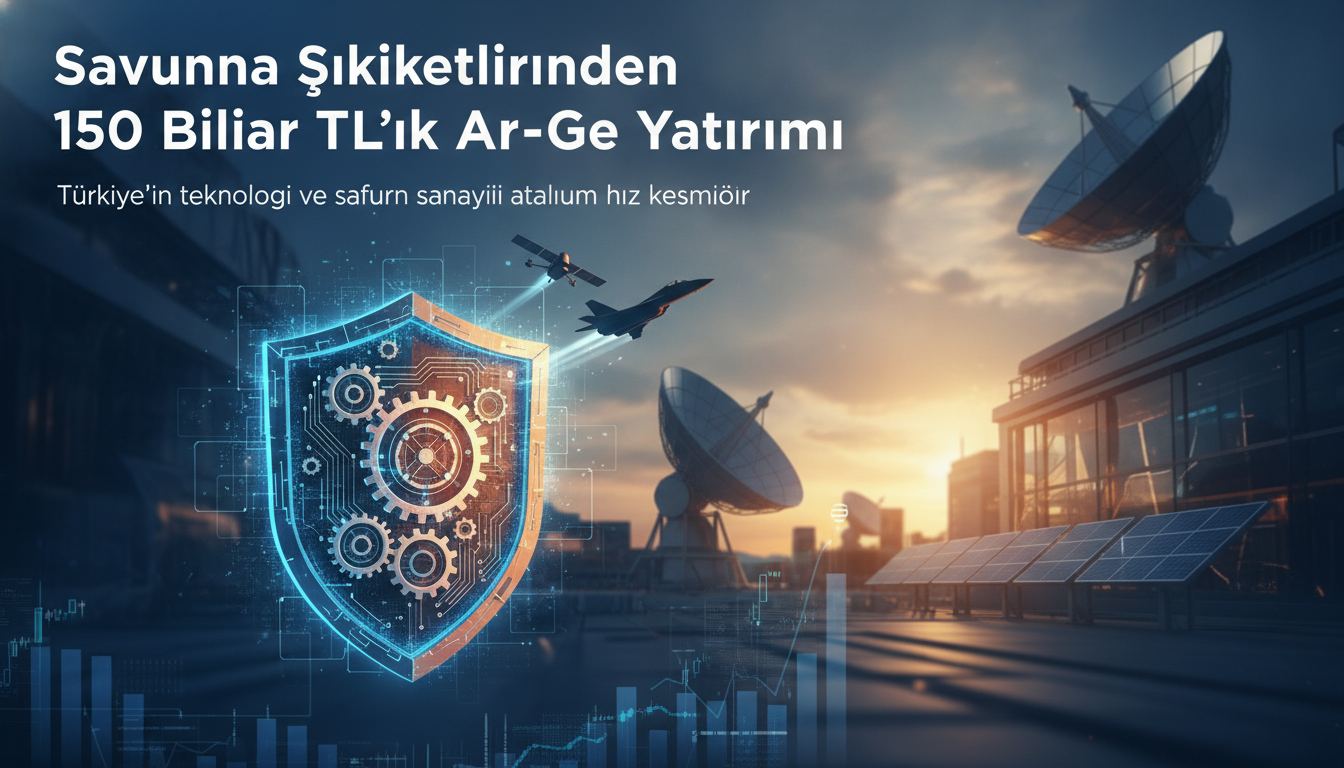 Savunma Şirketlerinden 150 Milyar TL’lik Ar-Ge Yatırımı
