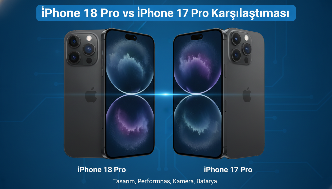 iPhone 18 Pro vs iPhone 17 Pro Karşılaştırması