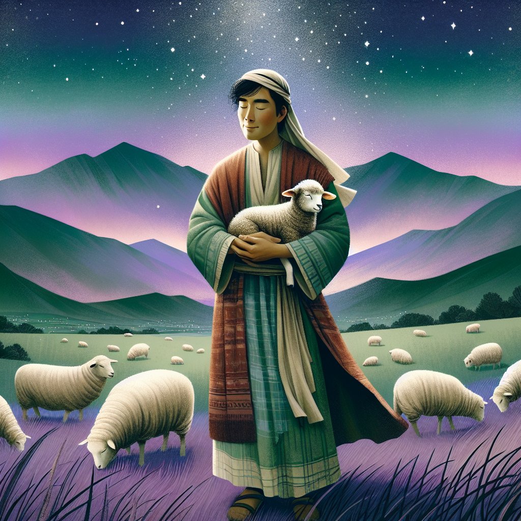 The Shepherd Artwork | Bible Art