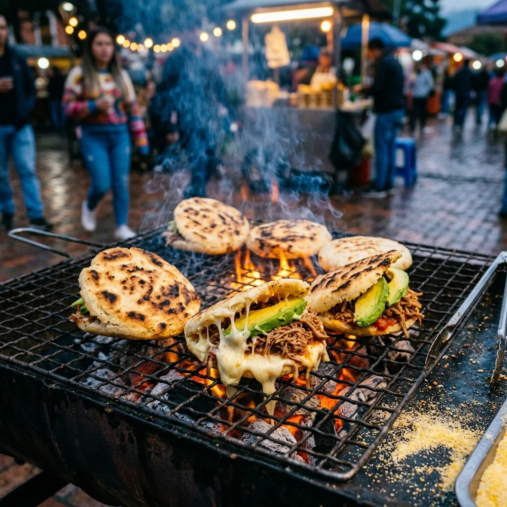 Streetfood: Arepas in Bogotá