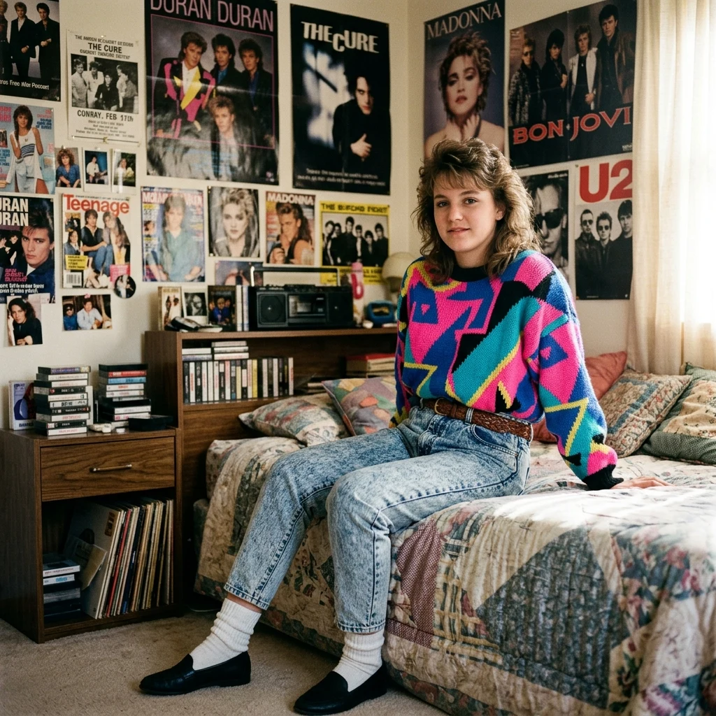 Lookbook, 1980s Teen Girl Fashion