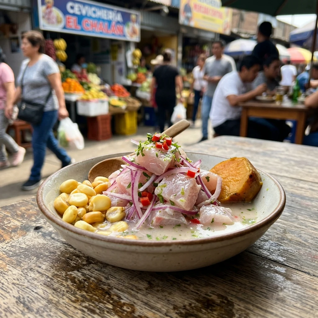 Streetfood: Ceviche in Lima