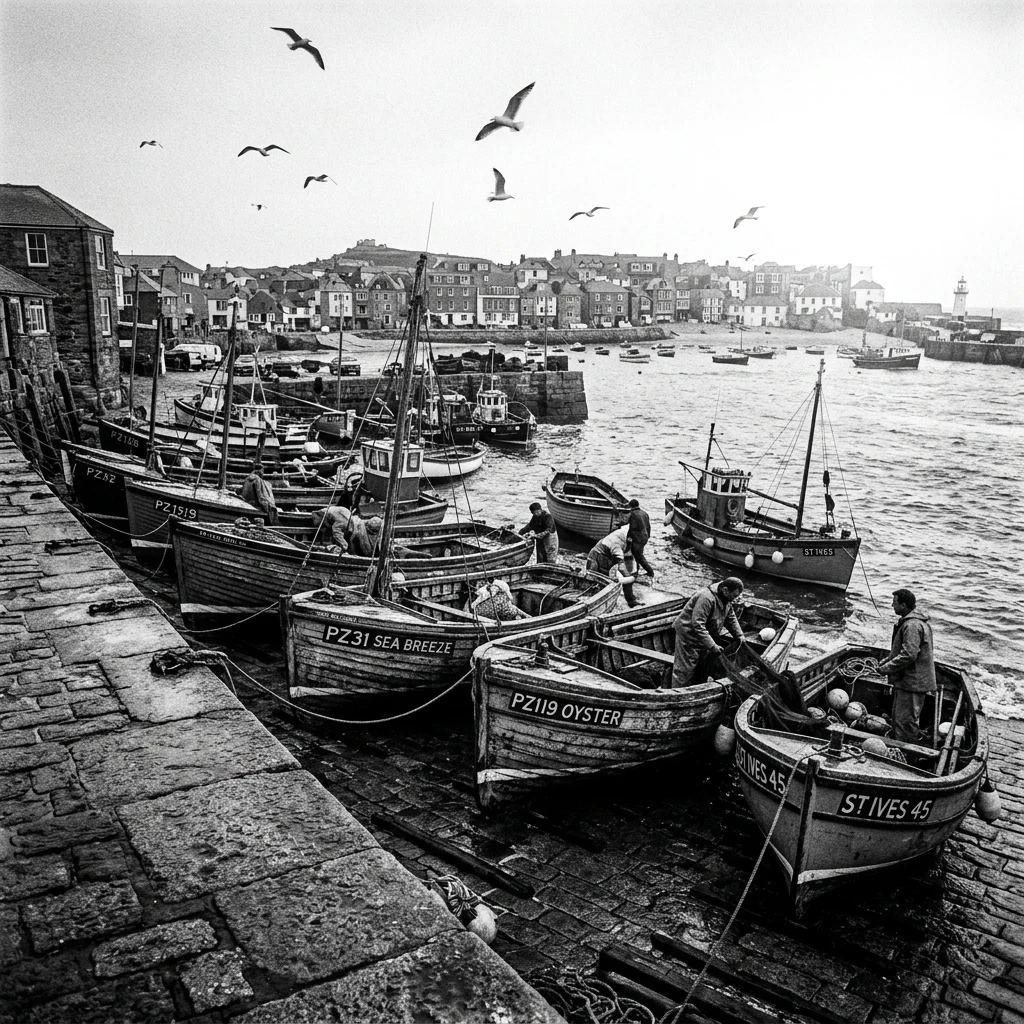 A coastal street in Essaouira