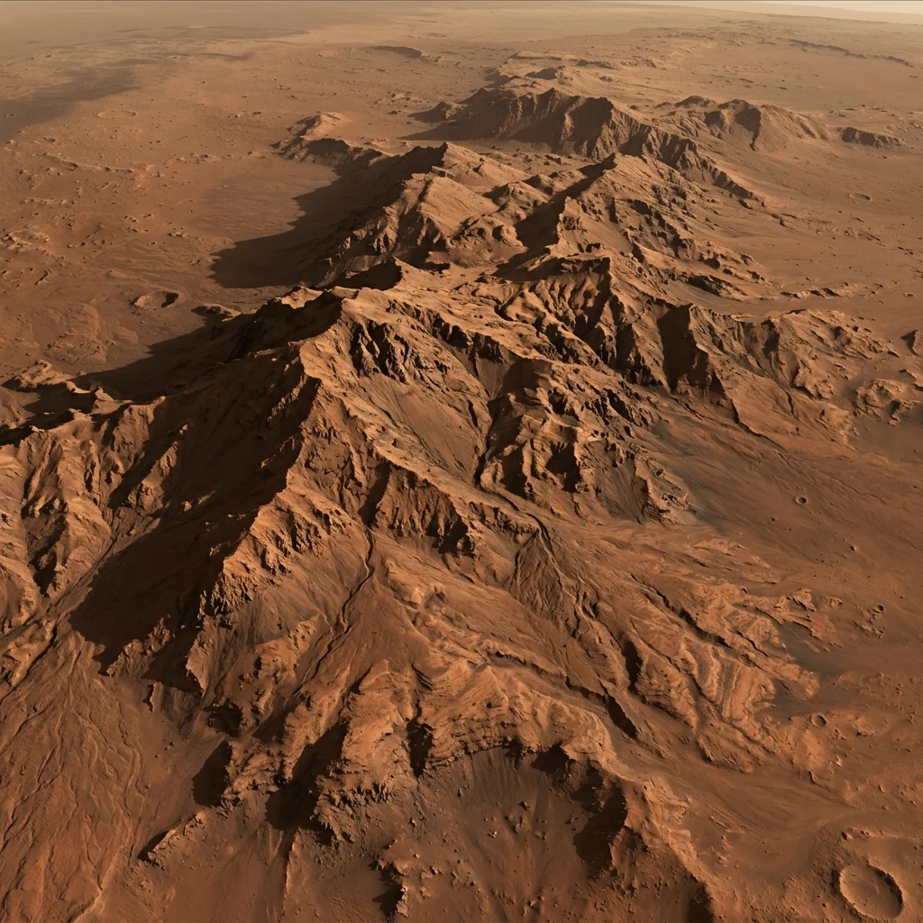 An orbital photograph of the complex