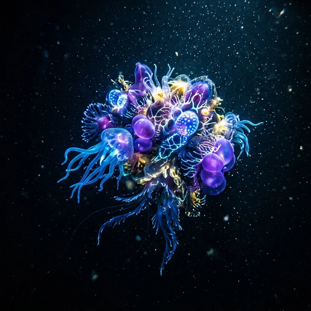 Deep sea bioluminescence