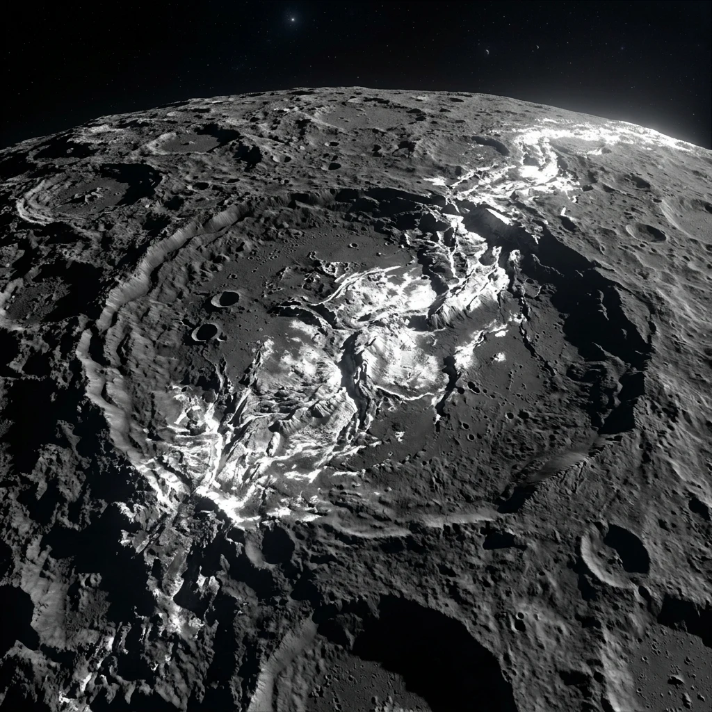 Icy ridges on the surface of Ceres