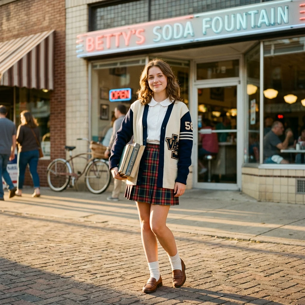 Lookbook, 1950s Teen Girl Fashion