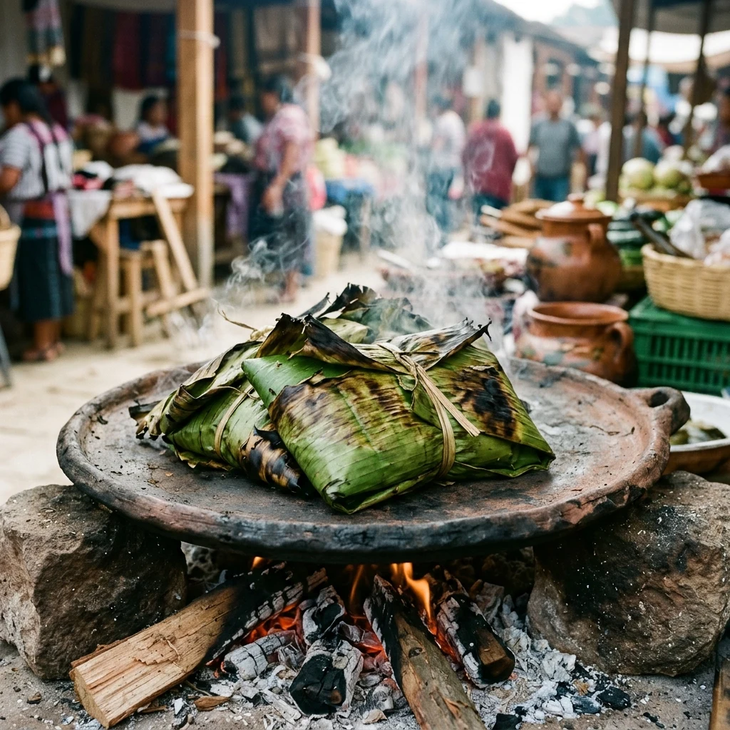 Streetfood: Tamales in Oaxaca