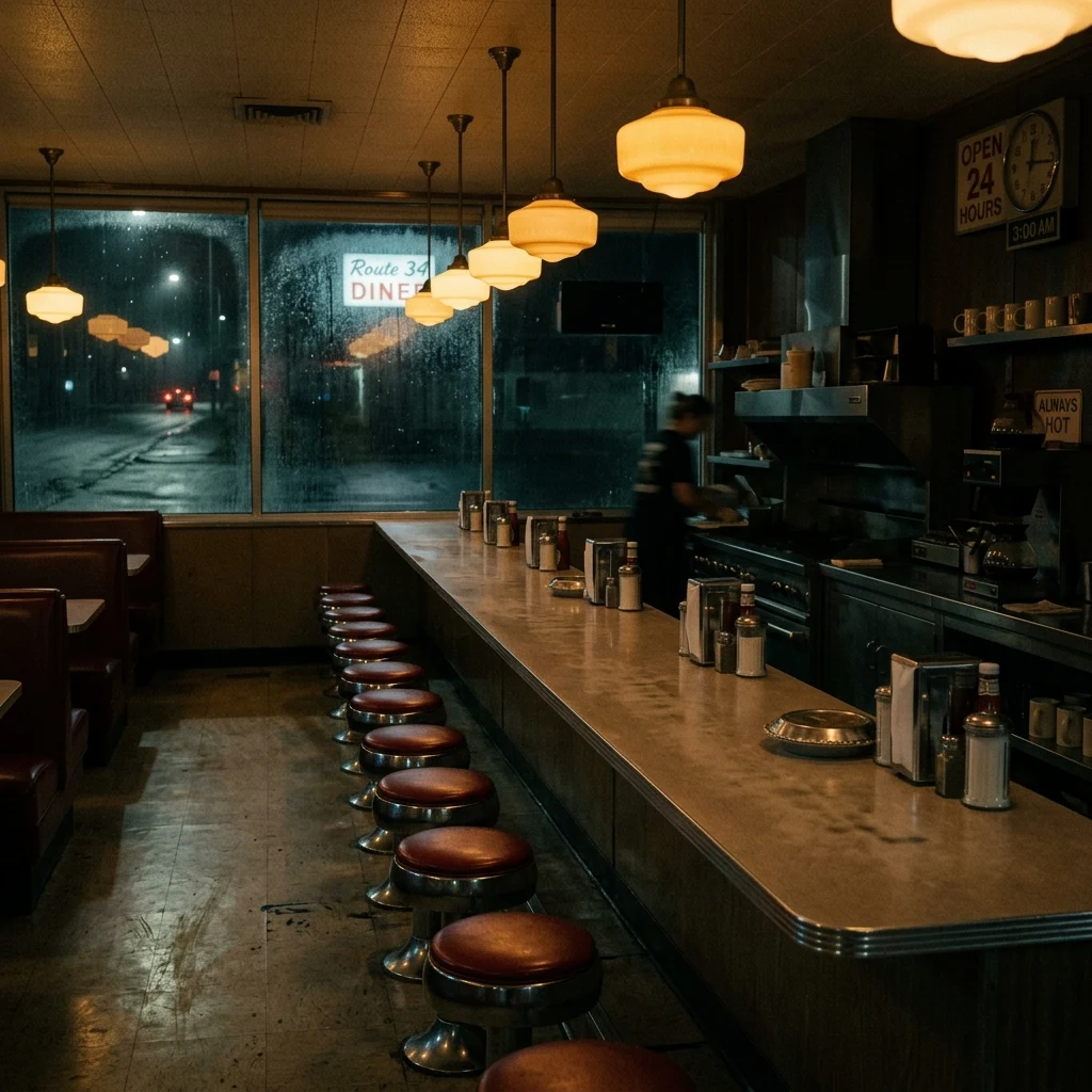 Midwest diner at 3am