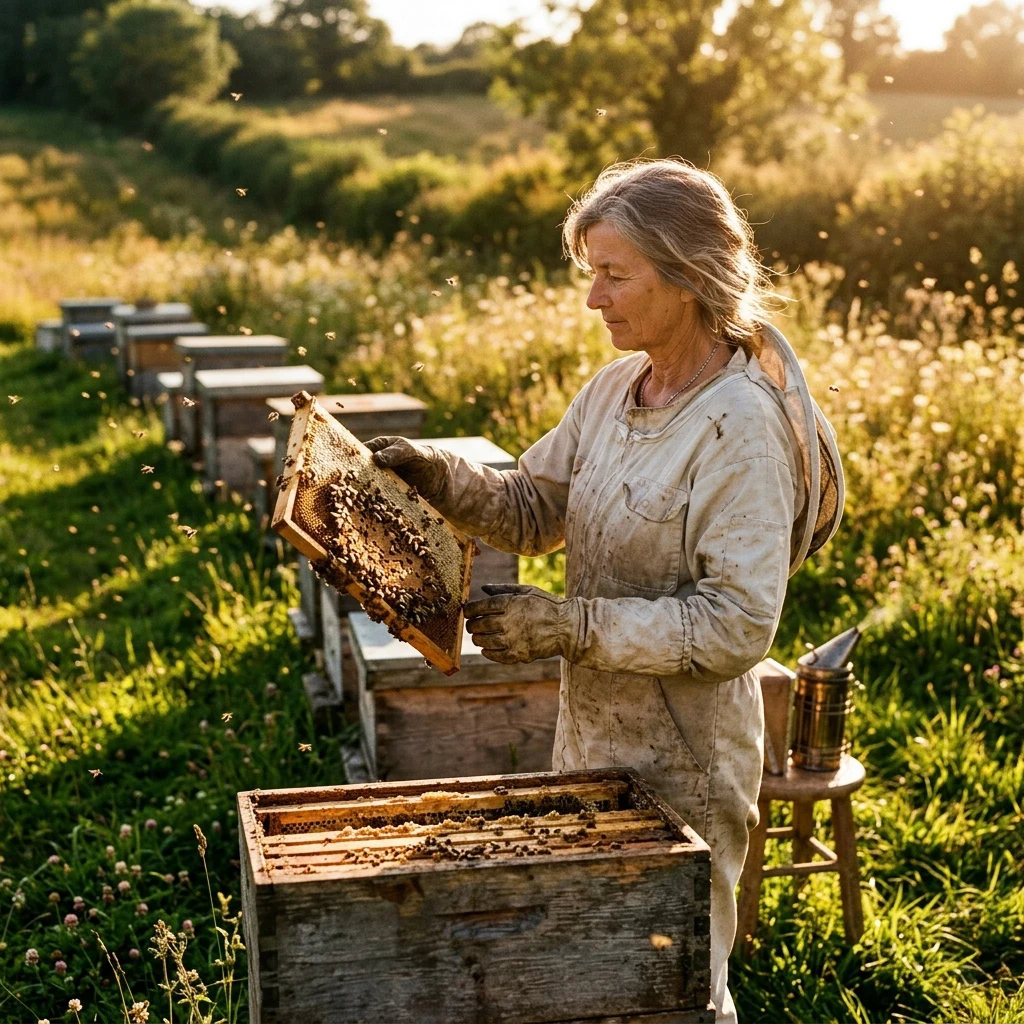 The keeper of the last apiary
