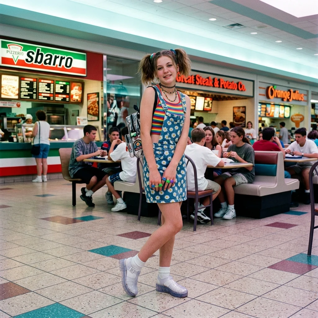 Lookbook, 1990s Teen Girl Fashion