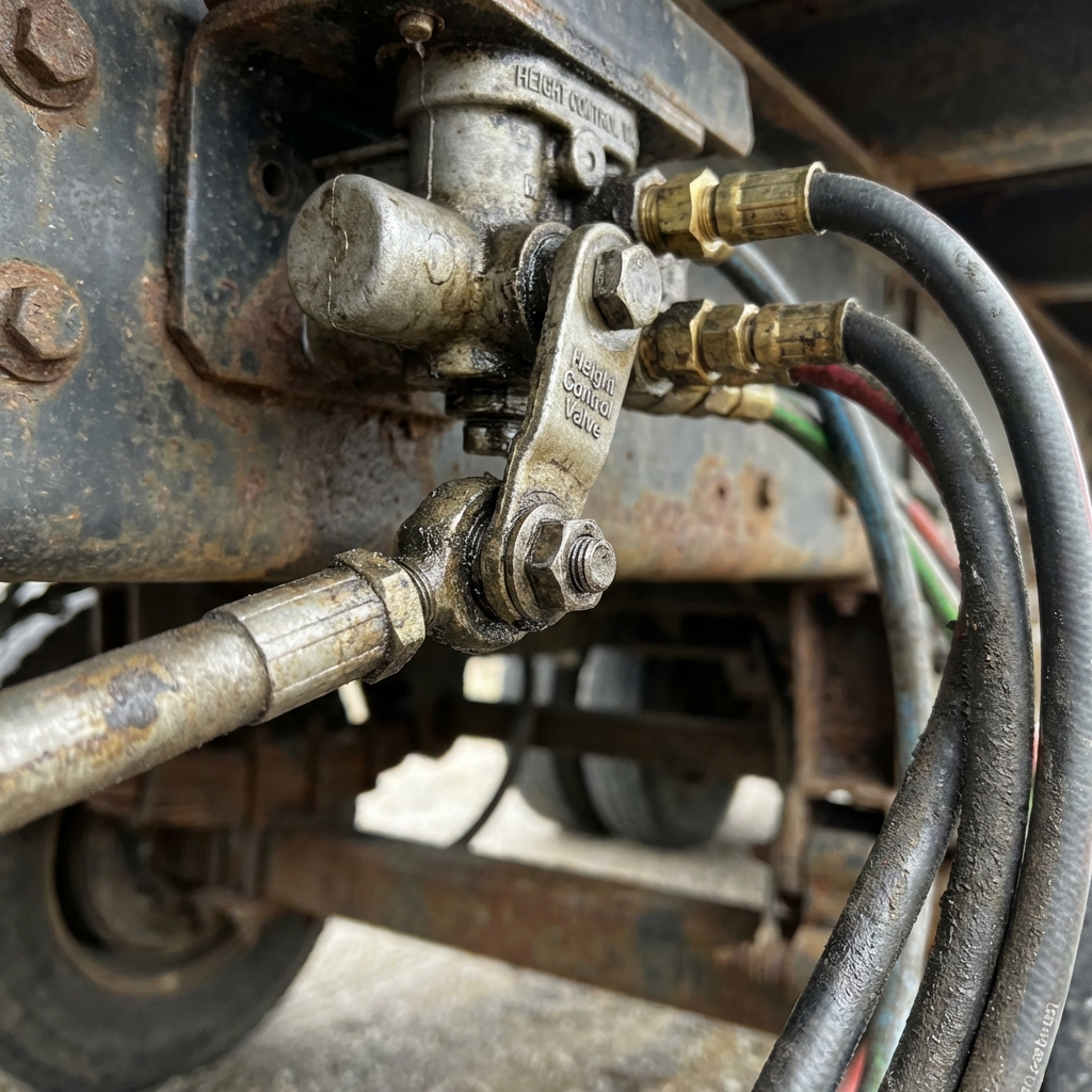 Trailer height control valve adjustment and calibration service