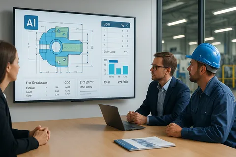 Launch of Industry-Facing PoC: “Estimating × Drawing Data Utilization” (with a Manufacturing Client)