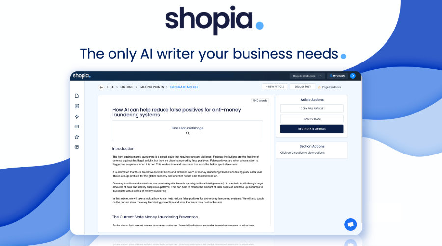 Shopia AI