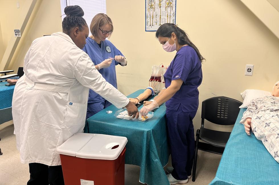Phlebotomy Lab Training 1.JPG