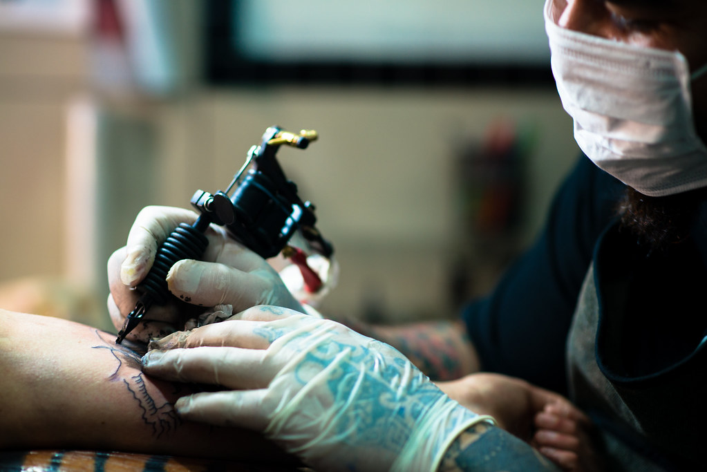Tattooing process