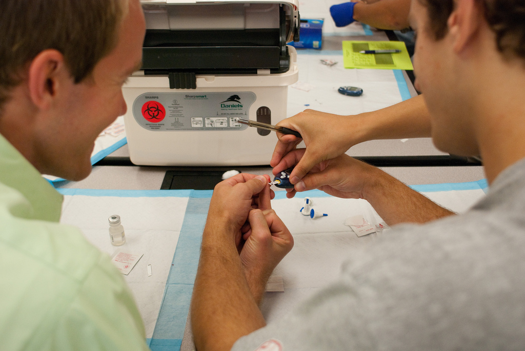 Phlebotomy Training Taking Blood