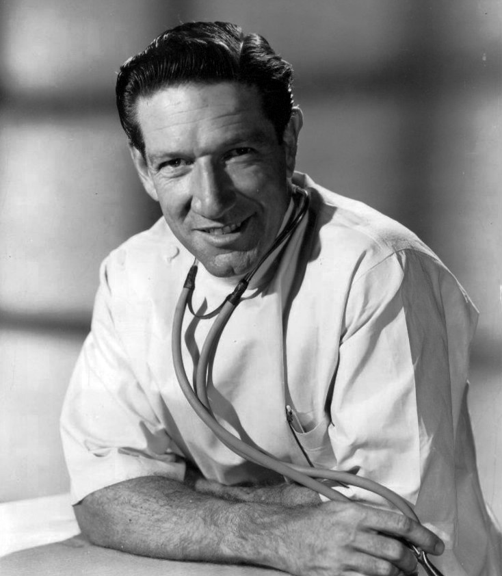 Richard Boone from Medic, a medical drama popular in 1955. Wikimedia Commons