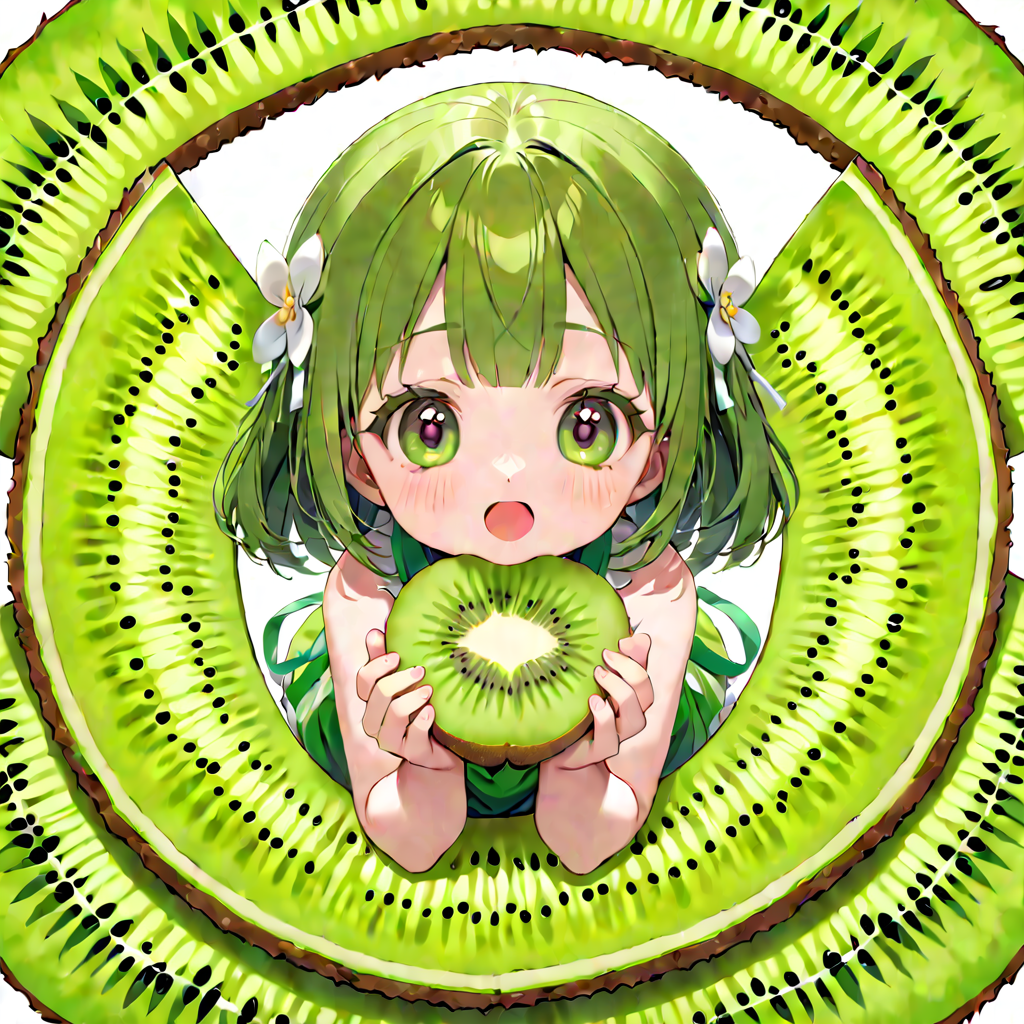 キウイの女の子 | AIクラフト