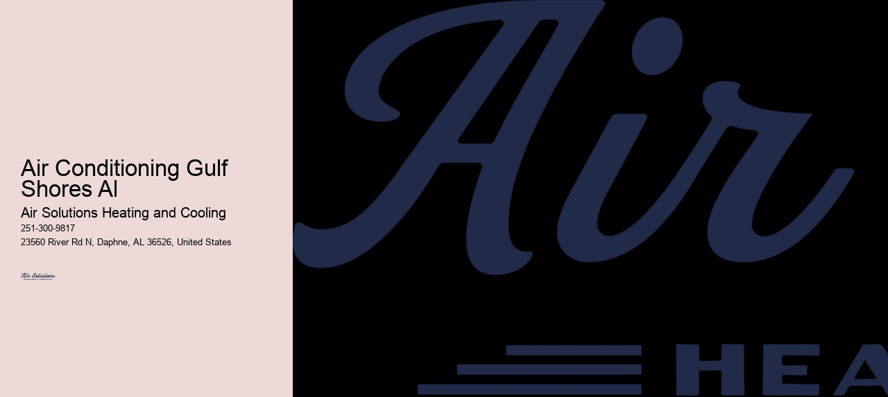 Air Conditioning Gulf Shores Al