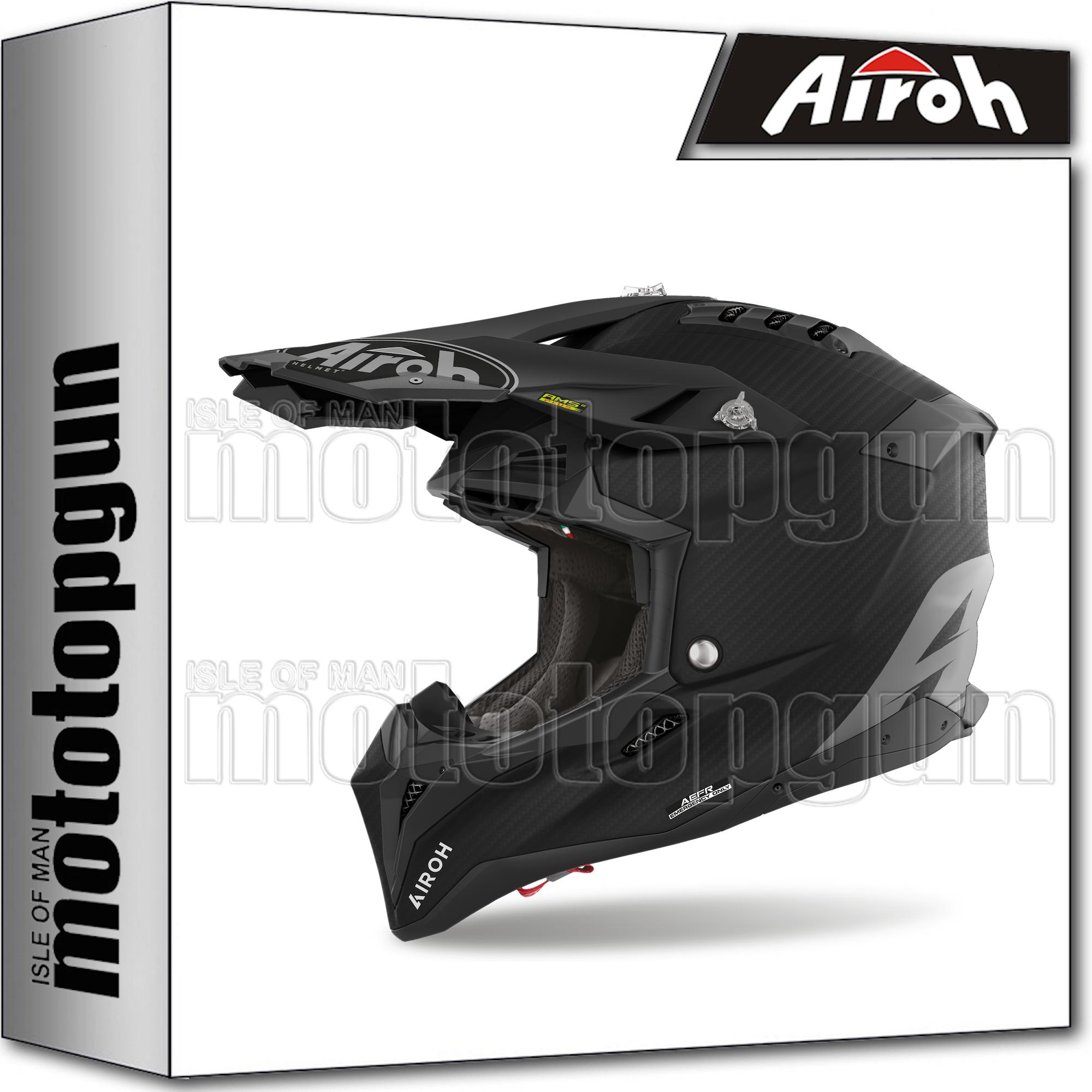 AIROH HELMET MOTORBIKE AV3G35 AVIATOR 3 CARBON MATT L eBay