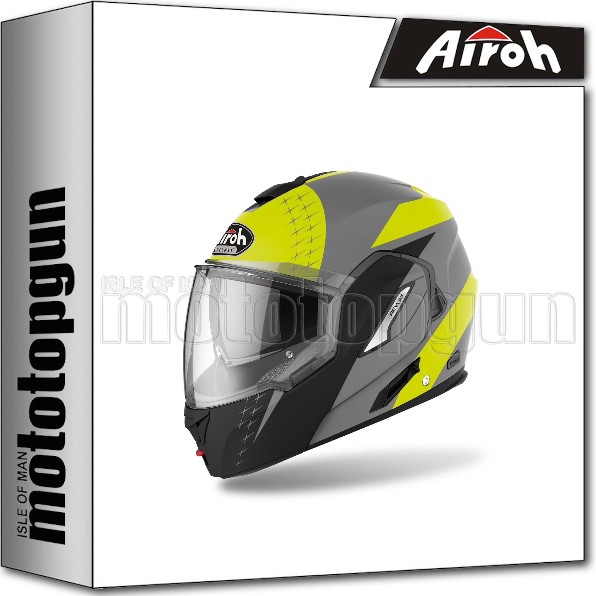 AIROH REV 19 CASCO MOTO MODULARE RE19L31 LEADEN L