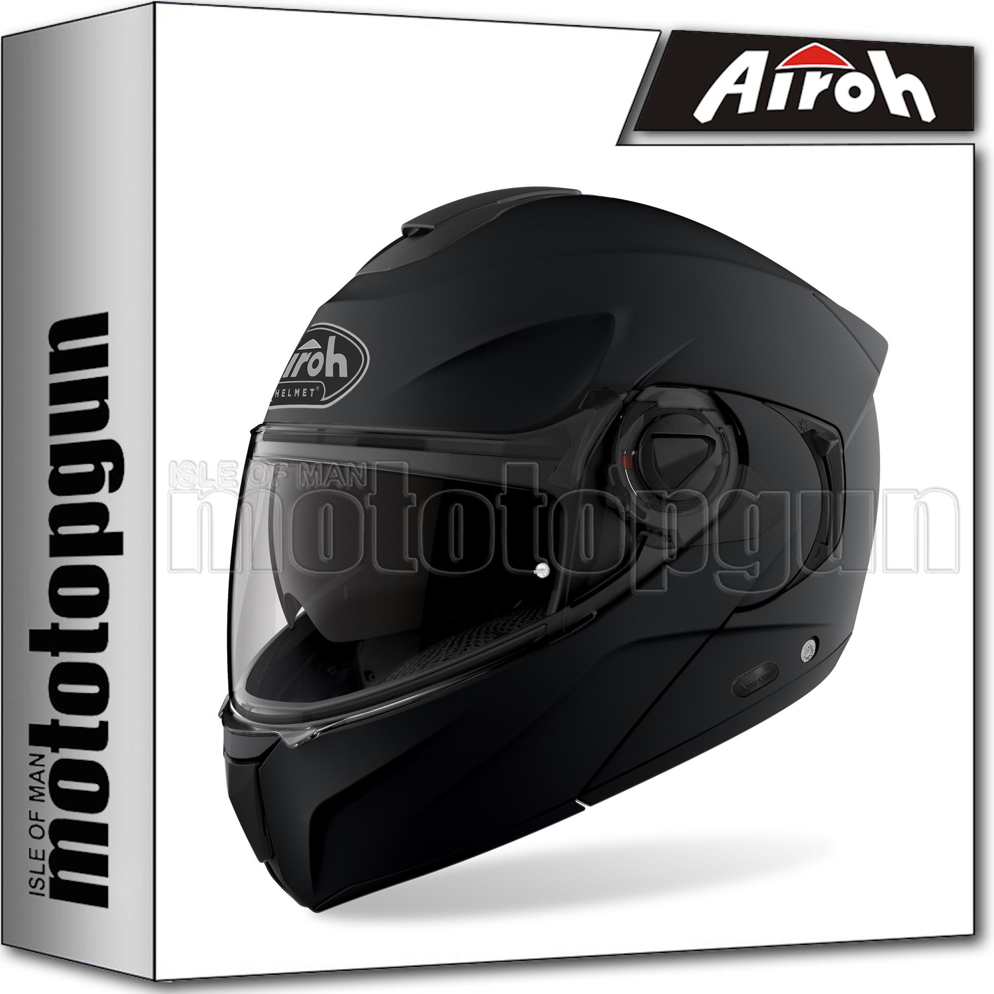 Casco modulare AIROH SPECKTRE CLEVER grigio giallo moto strada scooter