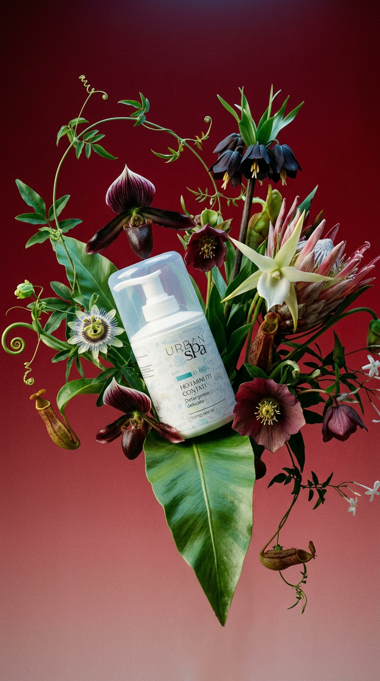 AI product shot of DETERGENTE STRUCCANTE VISO DELICATO 300 ml by Urban SPA