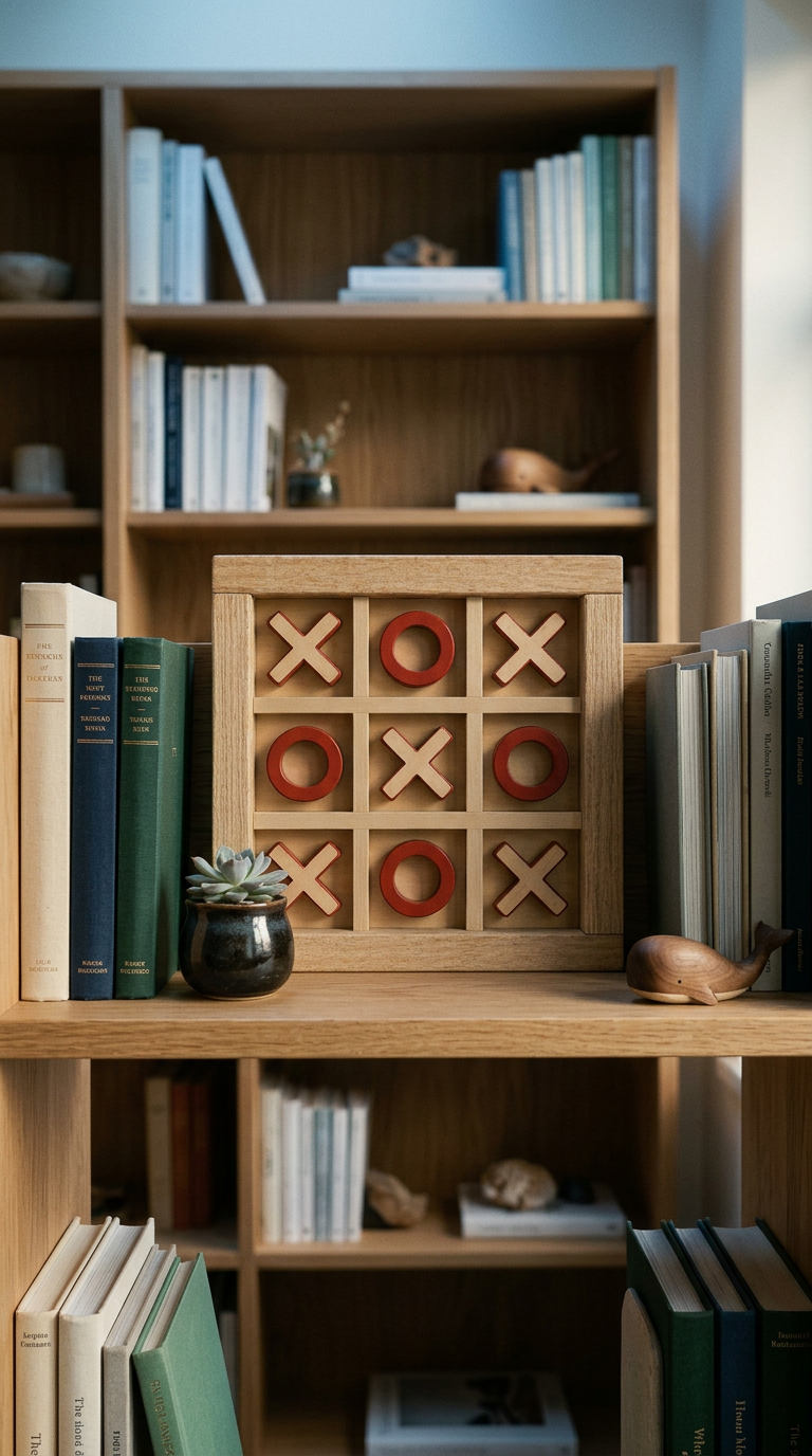 AI product shot of Traditional Tic-Tac-Toe