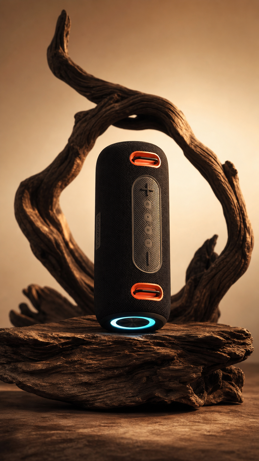 AI product shot of Enceinte Bluetooth Portable 30W — Waterproof IPX6, Basses Puissantes & TWS
