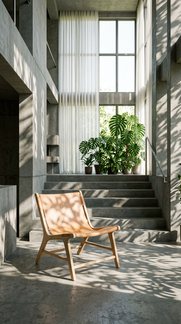 AI product shot of Alanarose Leather Accent Chair