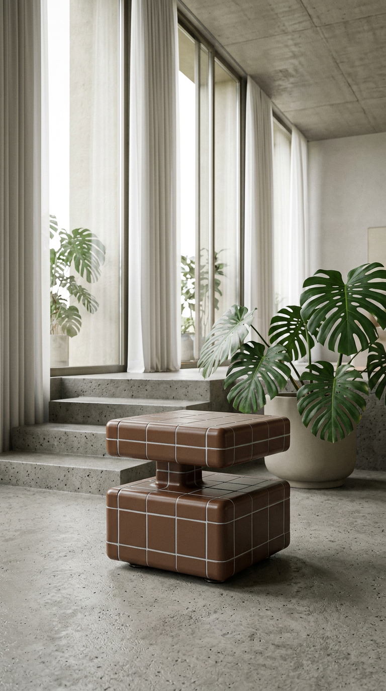 AI product shot of Crosby Side Table