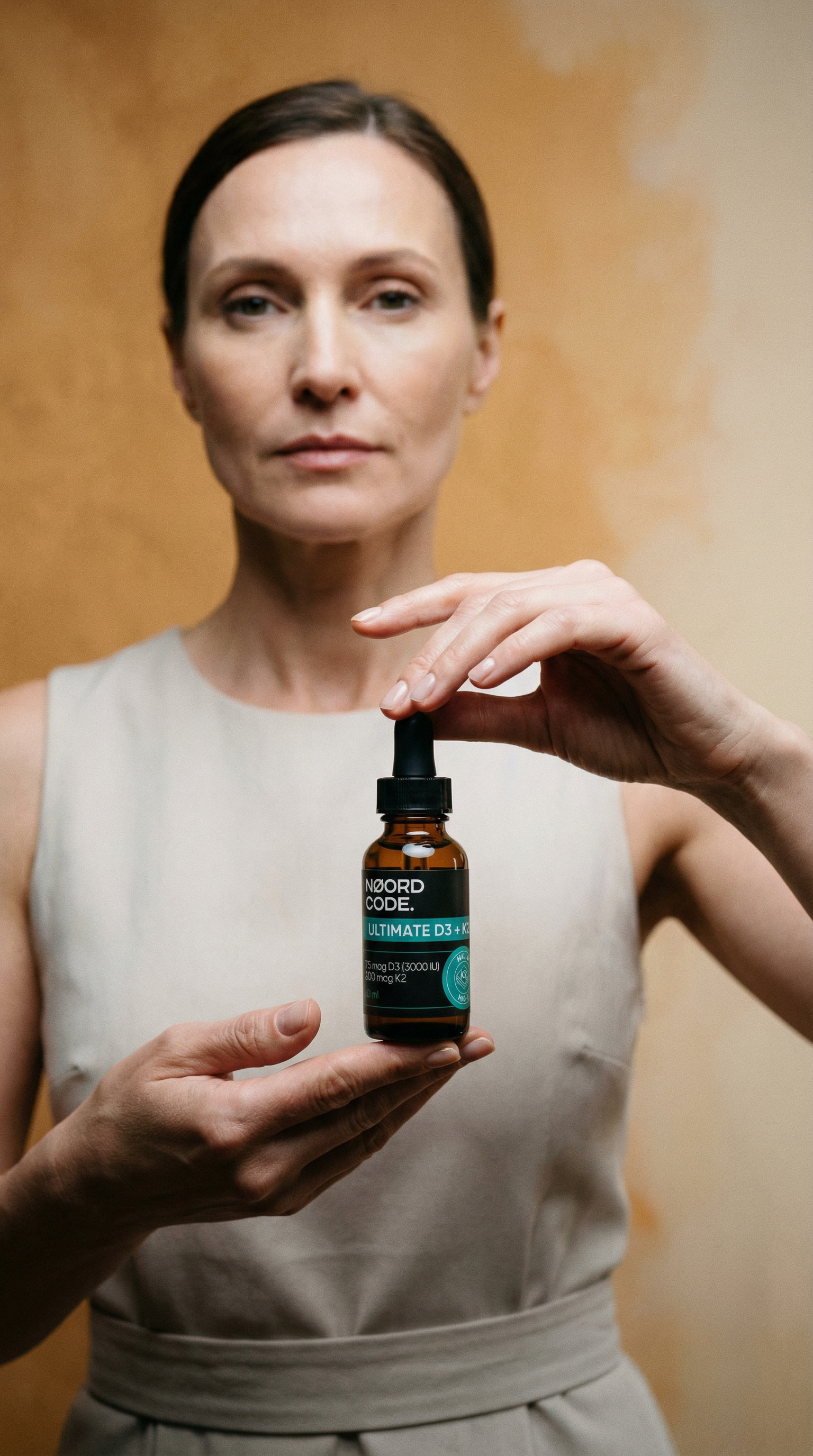 AI product shot of Ultimate Vitamin D3 + K2