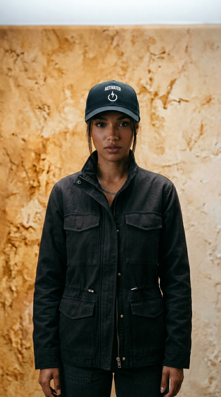 AI product shot of ACTIVATED Phase 1 Snapback