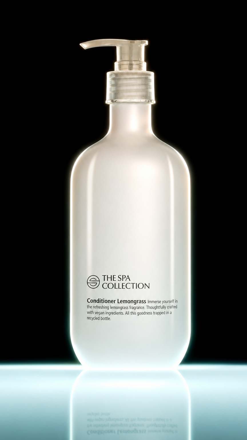 AI product shot of Conditioner - 475 ml bottle - Lemongrass