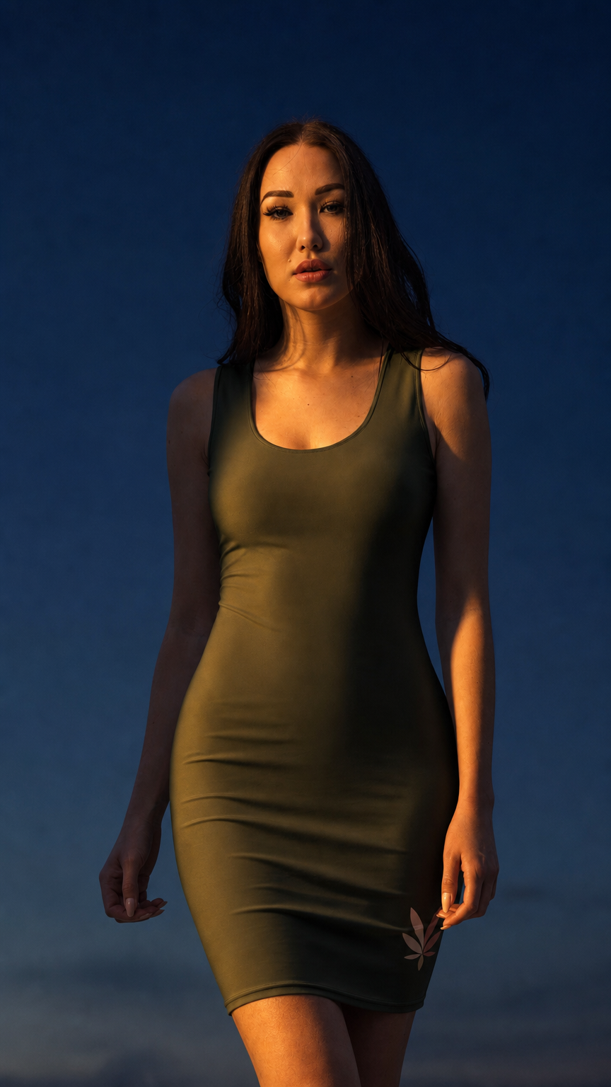 AI product shot of TFF Form Dress