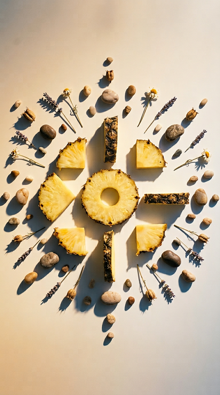 AI product shot of Ananas