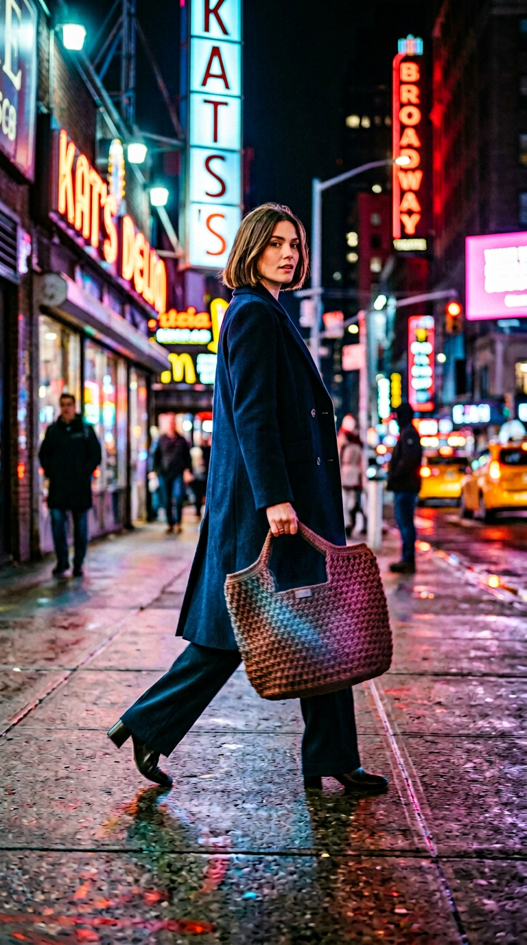 AI product shot of MARKET Bag