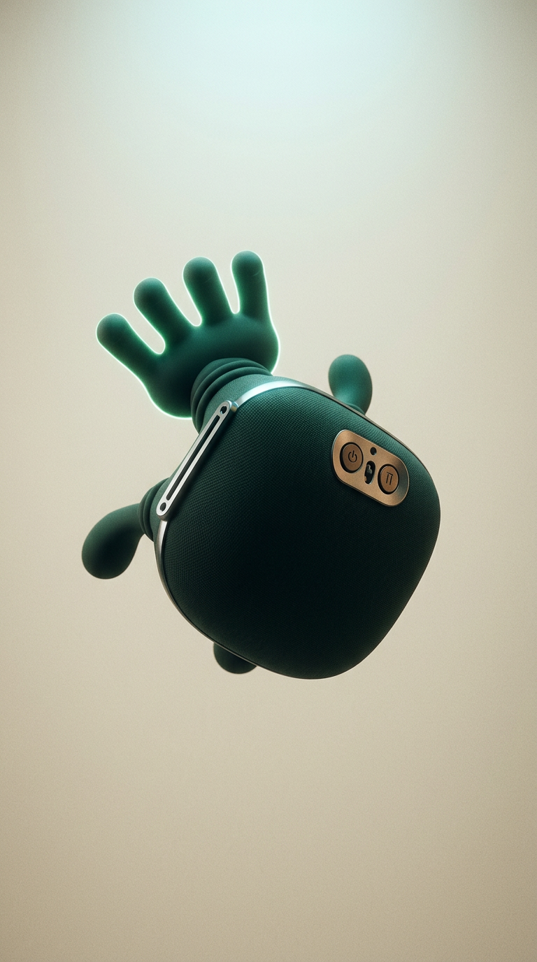 AI product shot of CalmPoint™ Massager