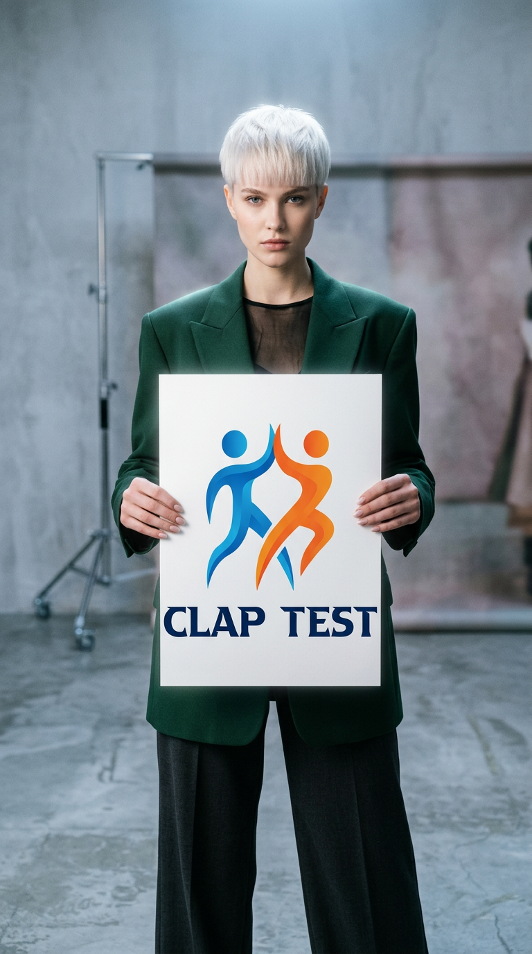 AI product shot of CLAP Test