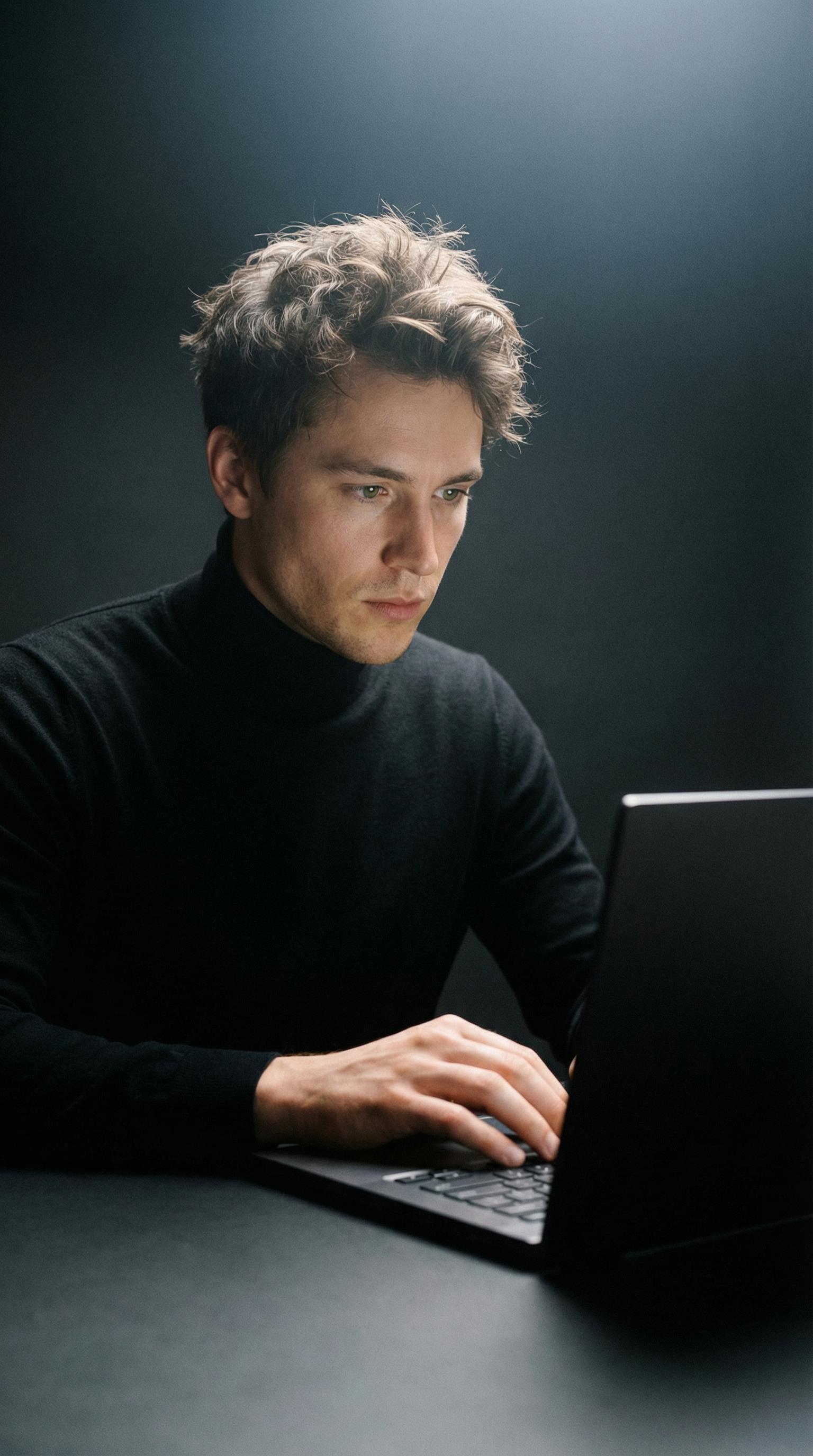 AI product shot of BlackBook Zero 14