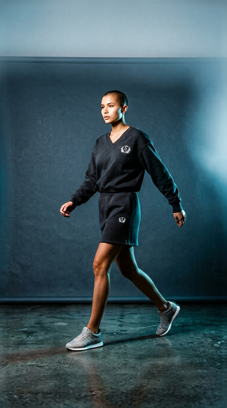 AI product shot of Reed Knit Sweater