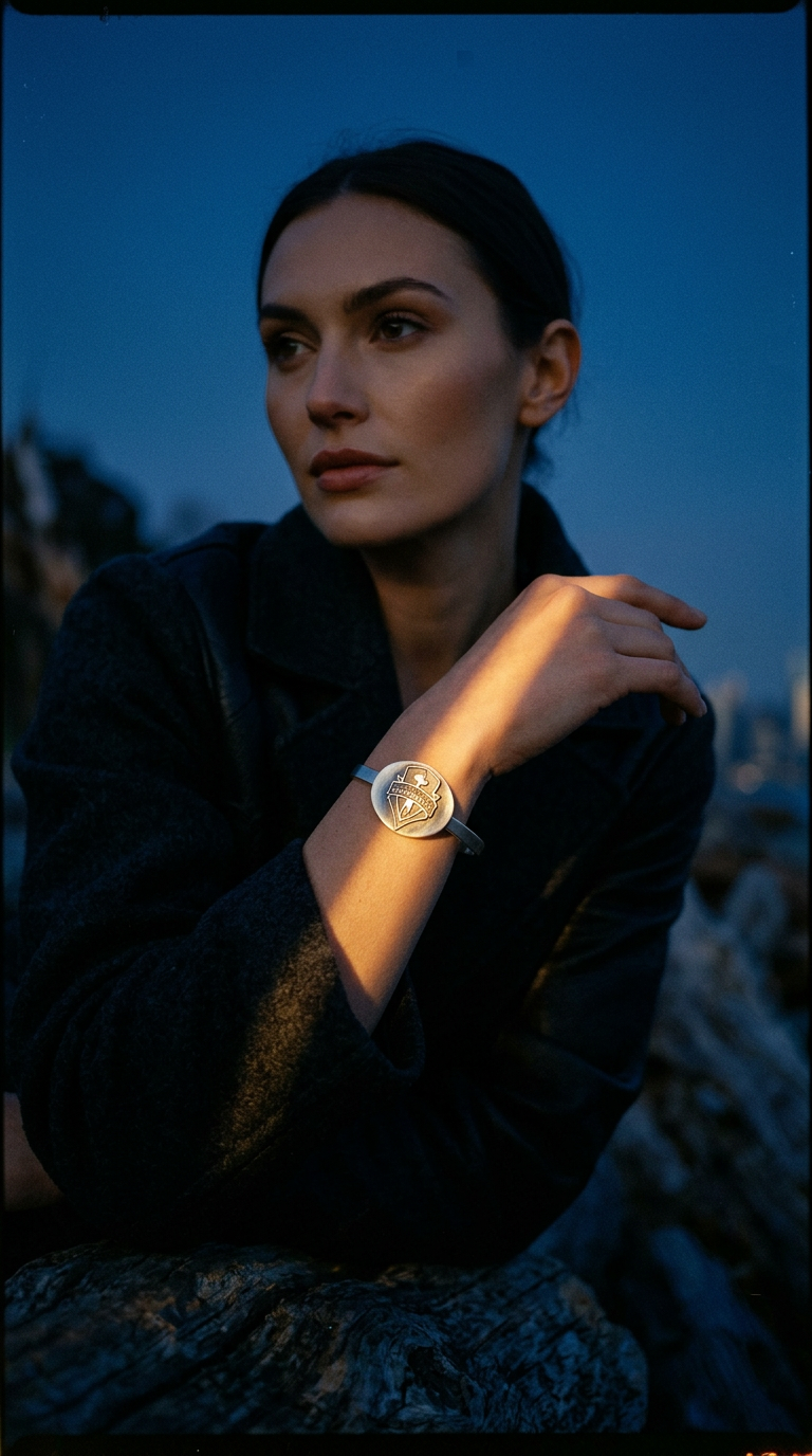 AI product shot of Sounders Bracelet