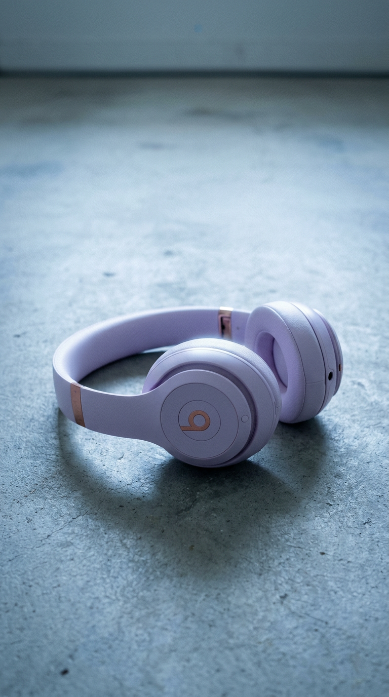 AI product shot of Beats Solo 4